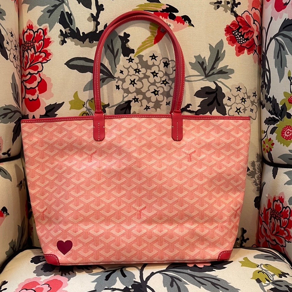 Goyard Artois PM Limited Edition Pink Heart Maker
